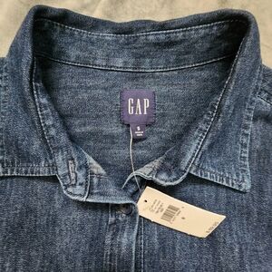 Gap Women's Denim Shirt-Dress